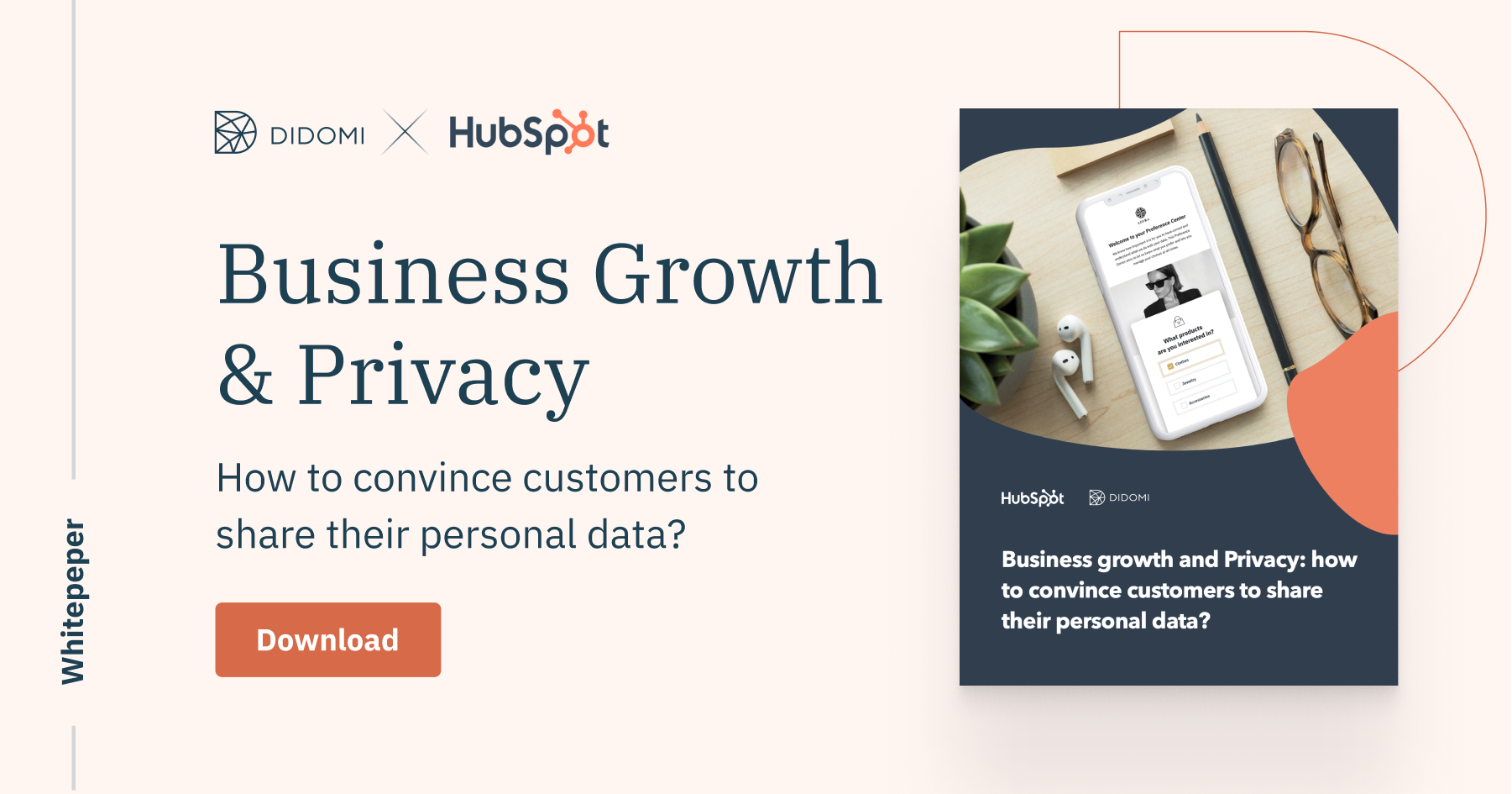 Didomi and Hubspot - Business Growth and Privacy whitepaper