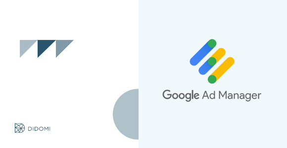 cookie banner and google ad manager logo 