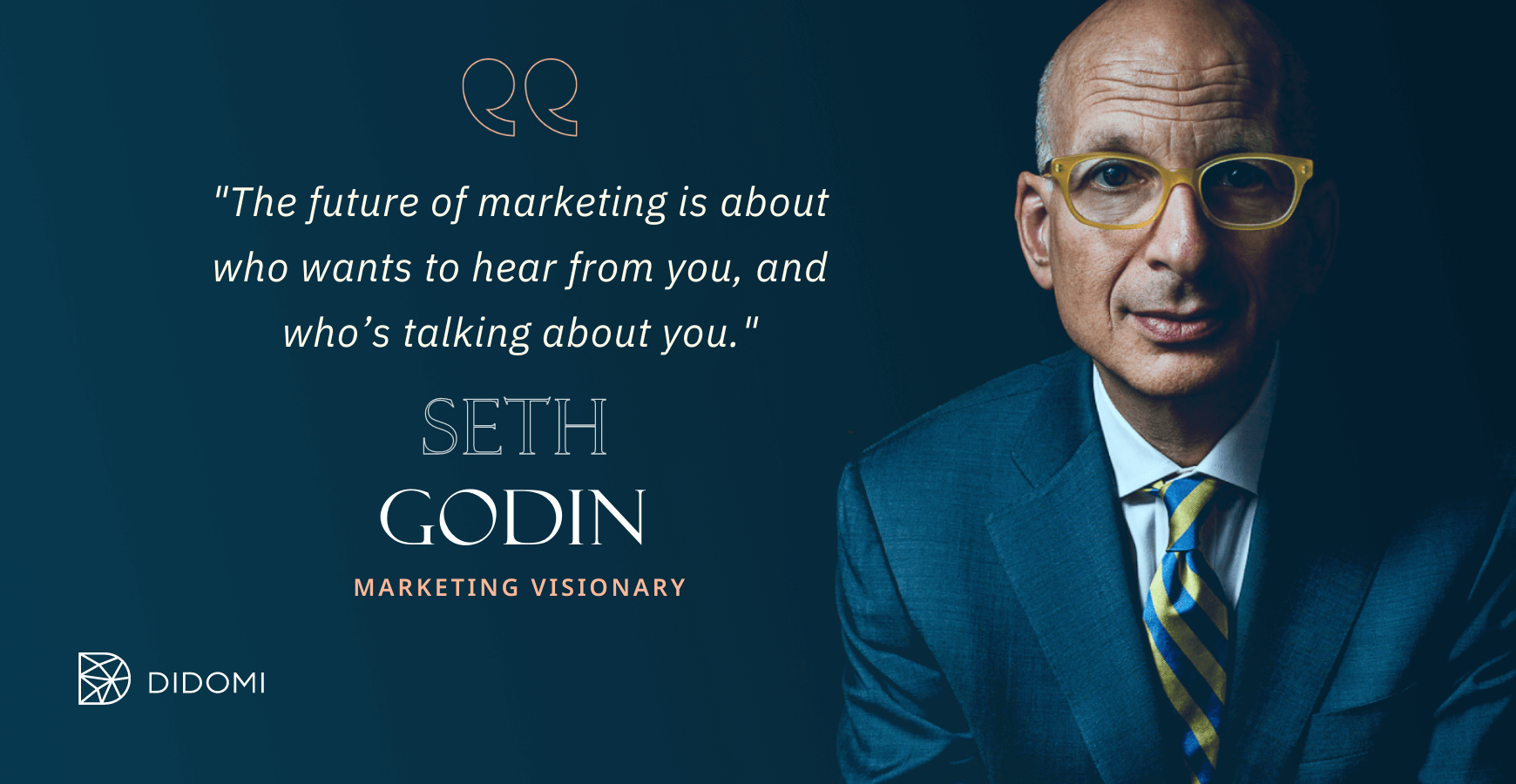 Marketing visionary Seth Godin on why trust is fundamental to the future of marketing