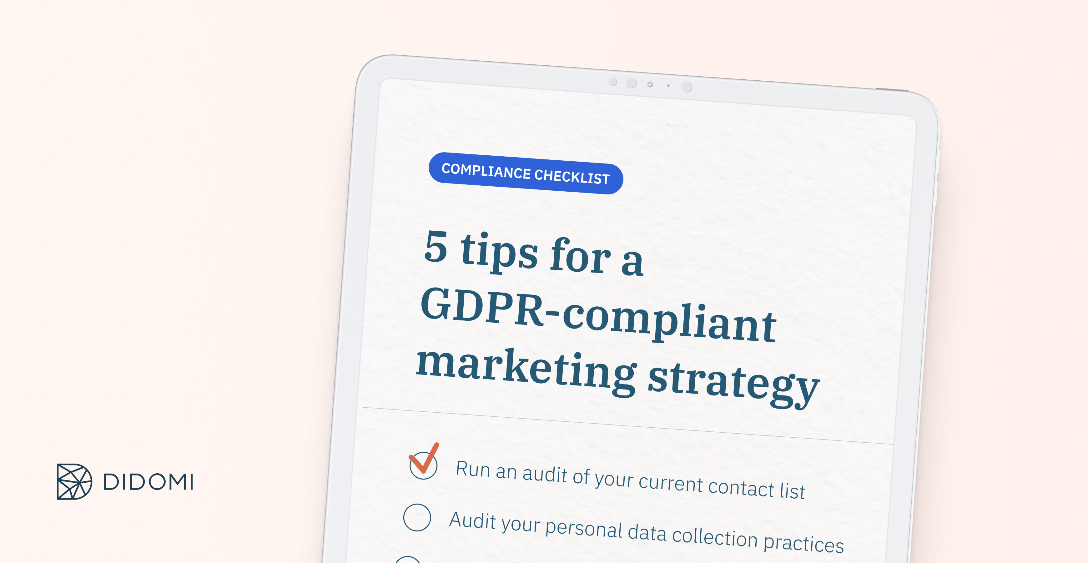 GDPR compliance checklist